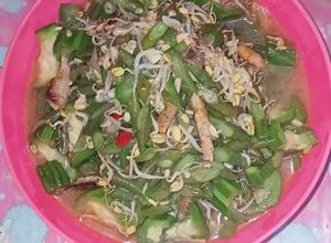 Foto resep Masakan rumahan sederhana Tumis kisik ikan asin rebus