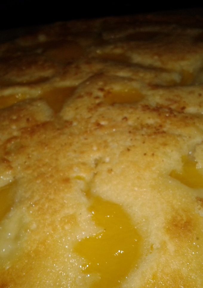 Una foto de Torta matera de durazno