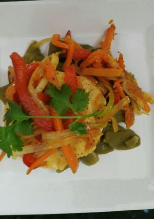 Foto principal de Papillote de merluza