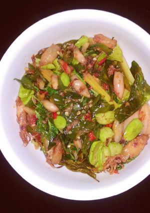 Foto resep Cumi Asin Pedas Pete MANTAP!!! 👍👍