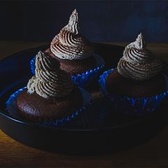 A picture of Vegan Coffee Cupcakes.