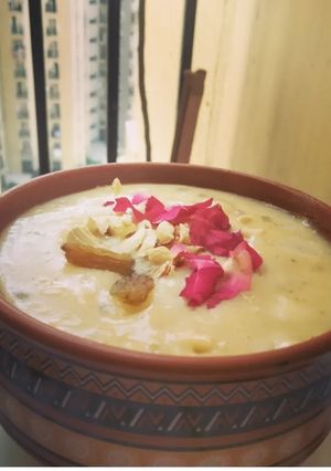 A picture of Thandai Sabudana Kheer.