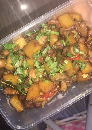 Foto resep Sambel goreng kentang ati ayam simple