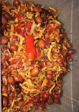 Foto resep Kering teri medan dan kacang/ balado teri medan dan kacang