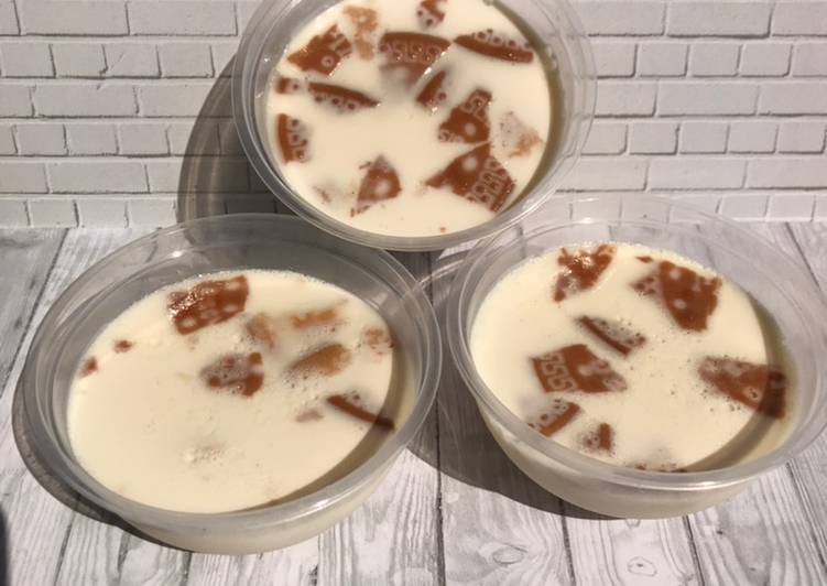 Resep masakan Silky puding susu | Cara Masak Silky puding susu Yang Enak Dan Mudah