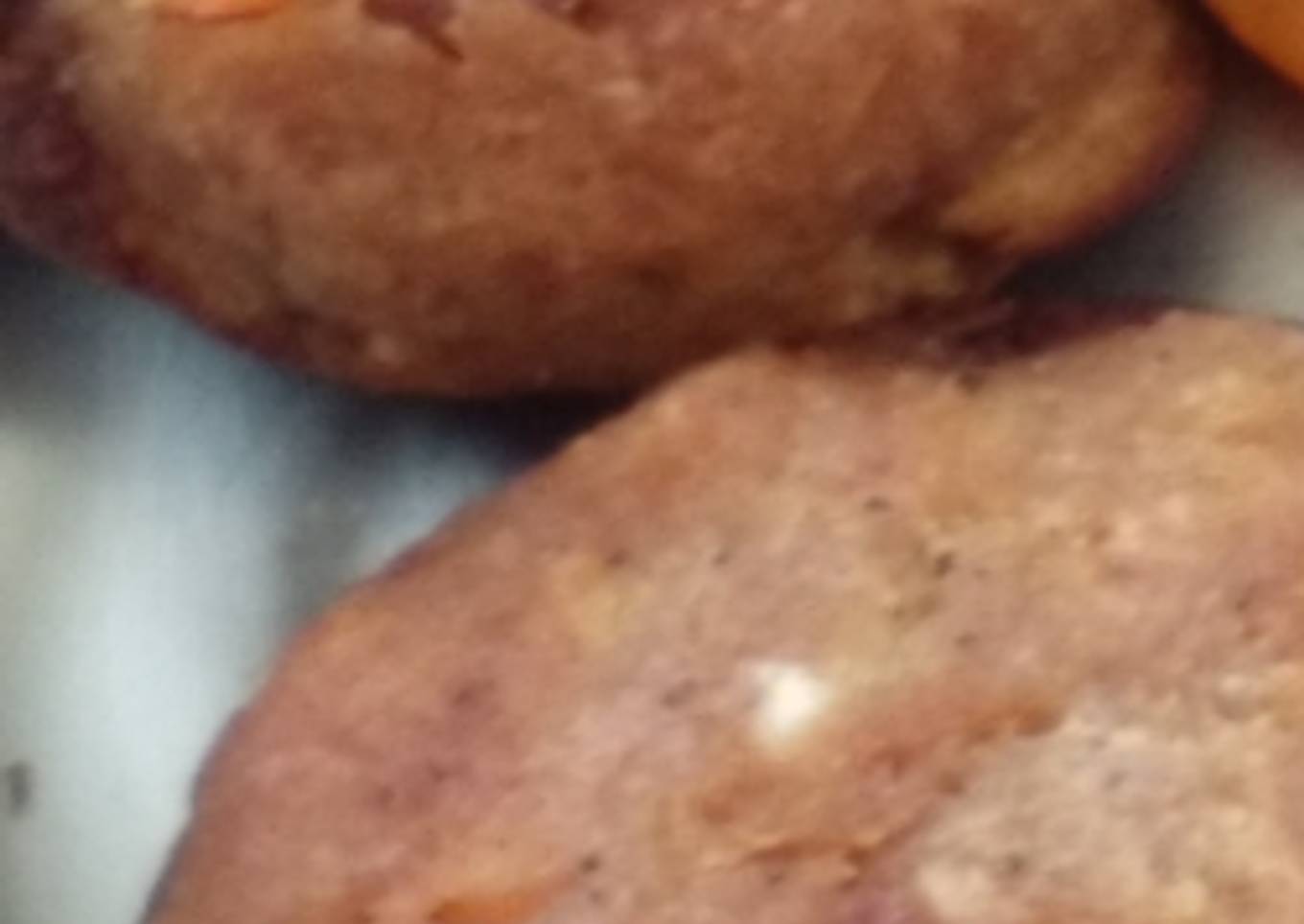 Baked potato bread chop