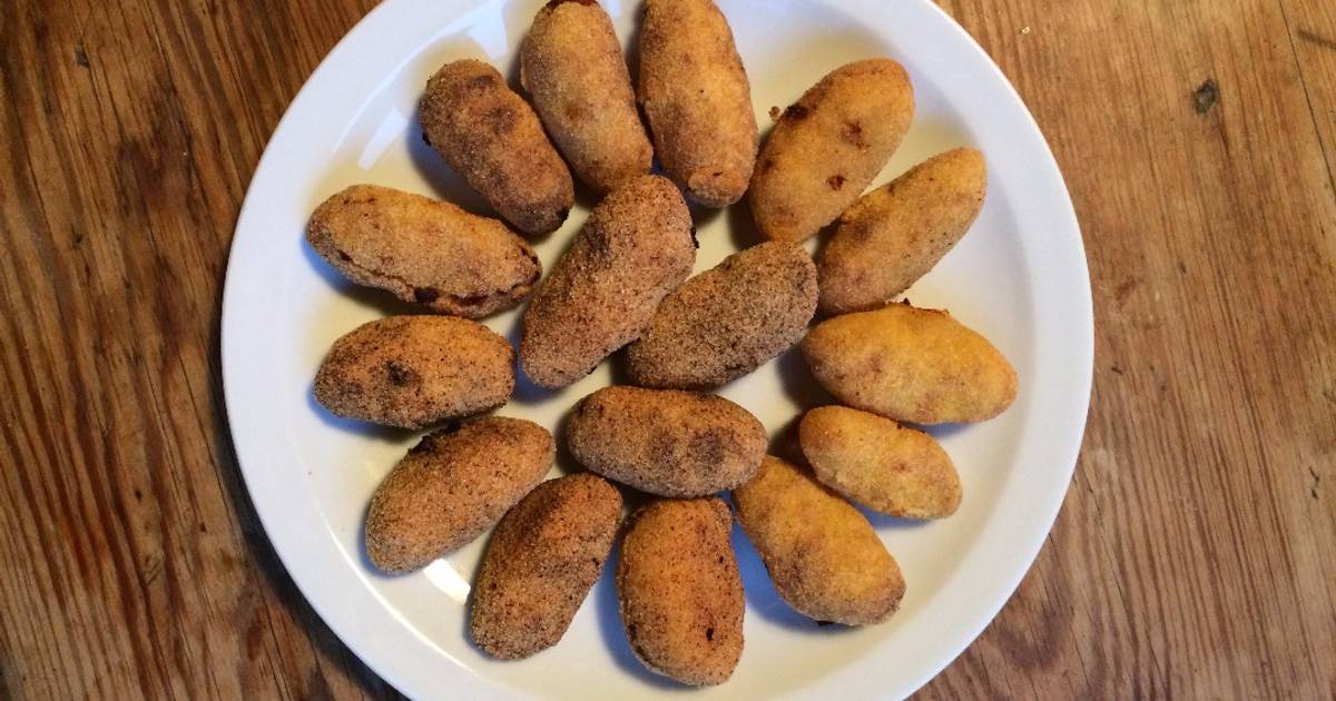 Croquetas De Pollo Al Curry Receta De Kodoro Recetas Cookpad