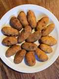Croquetas de pollo al curry