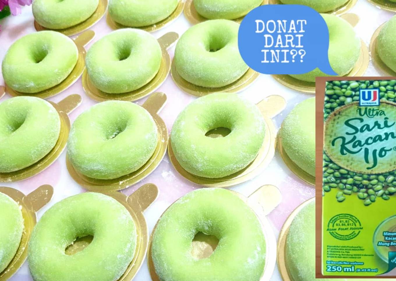 Donat Sari Kacang Hijau
