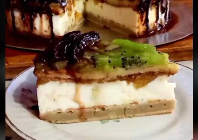 Домашний бисквитный торт на скорую руку – пошаговый рецепт приготовления с фото