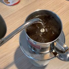 A picture of Vietnamese Coffee.