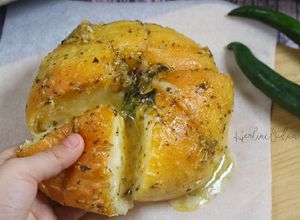 Foto resep Korean Cheese Bread with Green Chilli