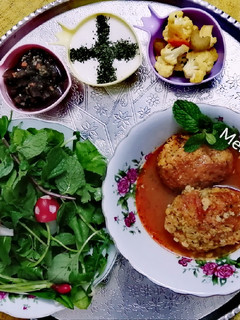 عکسی از دستور کوفته تبریزی