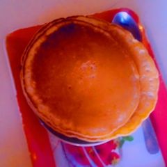A picture of Fluffy pancakes.