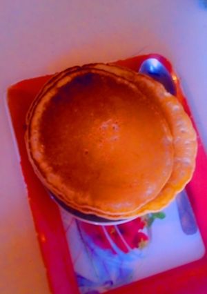 A picture of Fluffy pancakes.