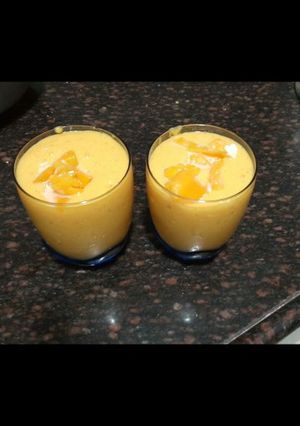 A picture of Mango thickshake.