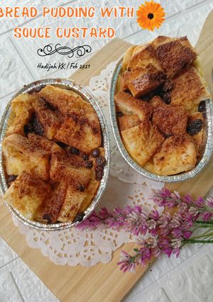 Foto resep Bread Pudding / Pudding Roti Panggang