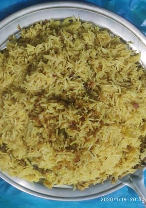 عکسی از دستور هواری برنج و مرغ بلوچستان