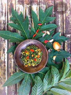 Foto resep Tumis Daun Pepaya (tidak pahit)