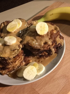Banános palacsinta recept fotója
