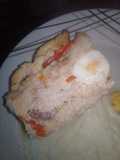 Pollo relleno estilo lasaña