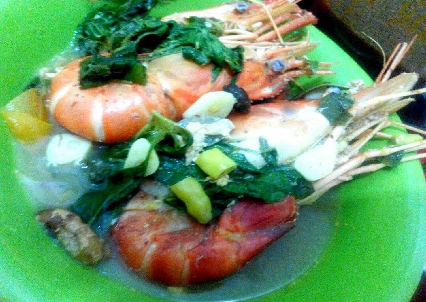 Udang Sungai Rebus Bening Seger