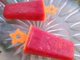 Paletas heladas de frutilla 🍓 (al agua) 💕