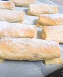 Strudel de manzana y pasas (principiantes)