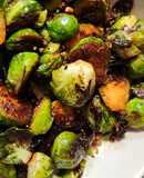 Brussels Sprouts with toasted pecans