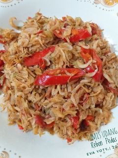 Foto resep Tumis Udang Rebon Pedas