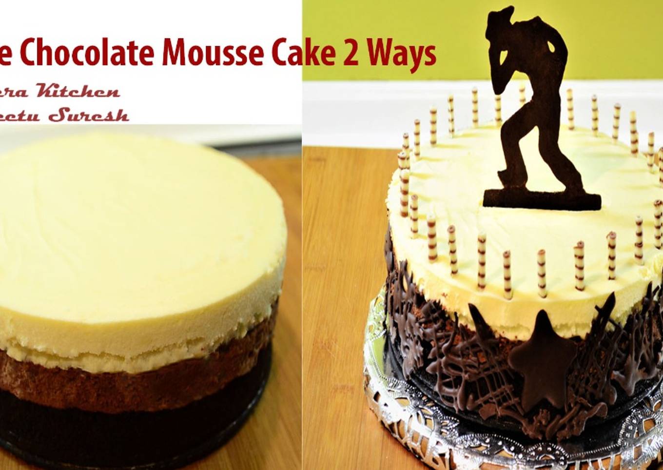 Tripe Chocolate Mousse Cake
