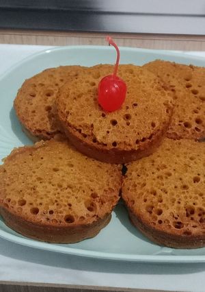 Foto resep Bolu karamel anti gagal takaran sendok