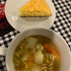 A picture of Chicken Vegetable Soup.