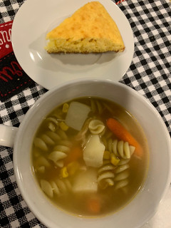 A picture of Chicken Vegetable Soup.