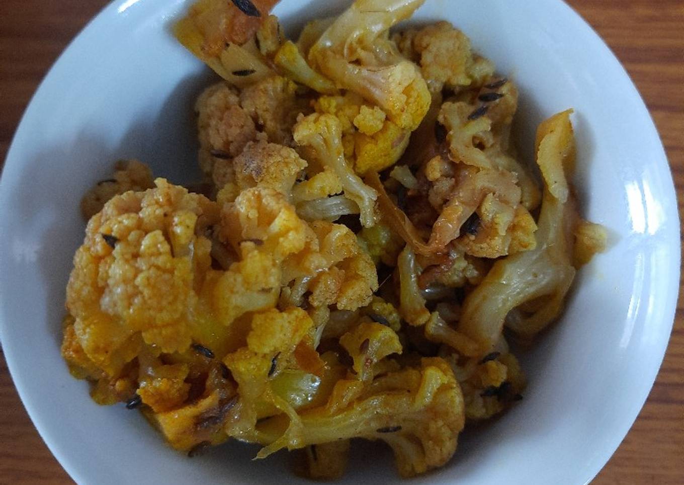 Stir Fry Cauliflower