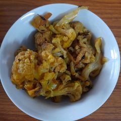 A picture of Stir Fry Cauliflower.