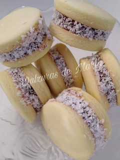 Una foto de Alfajores de maicena