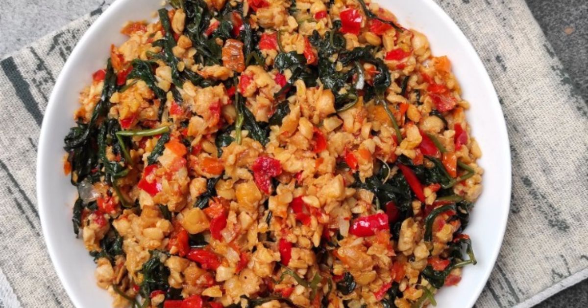 Sambal Tempe Kangkung