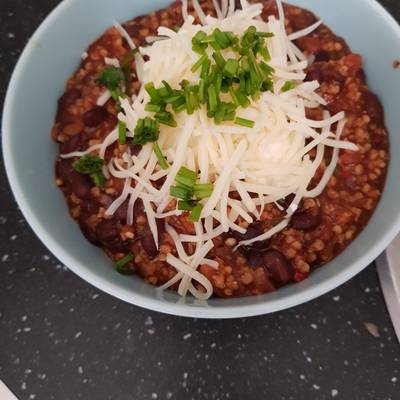 Chili con carne (vegetariano) Receta de cocina- Cookpad