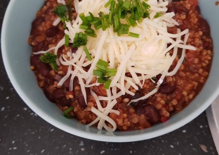 Chili con carne (vegetariano)