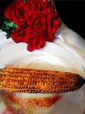 Garma garam saikha hoa bhutta/ corn on the cob In stove flame