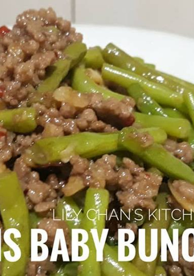 Foto resep TUMIS BABY BUNCIS ala LC