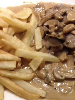 Foto de Bifes com Cogumelos