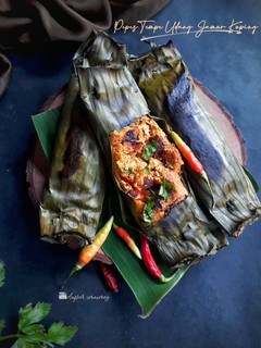 Foto resep Pepes Tempe Udang Jamur kuping