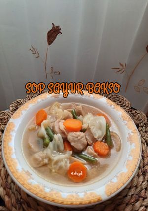 Foto resep Sop sayur bakso
