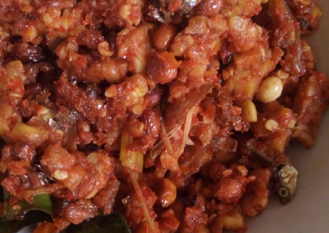 Balado Teri Kacang Tempe