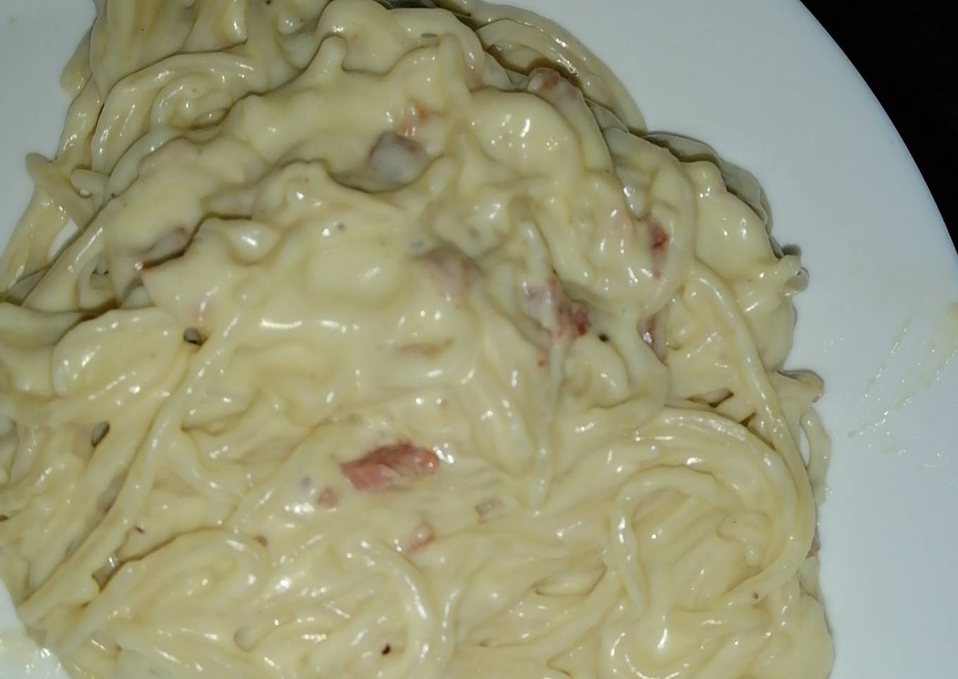 Salsa blanca para pasta (a mi forma)
