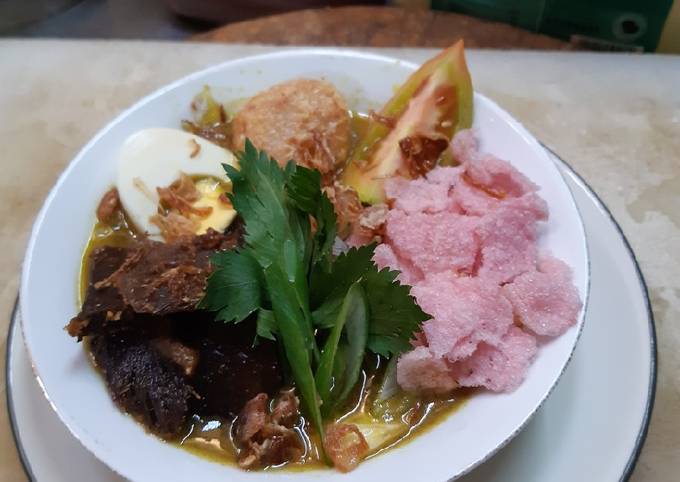 Soto padang (kuning)