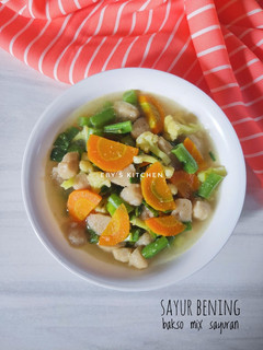 Foto resep #13 Sayur Bening Bakso Mix Sayuran