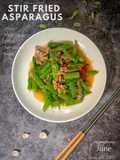 Stir-Fried Asparagus with Ground Pork